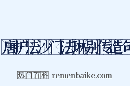 唐护法沙门法琳别传造句是什么意思的图片